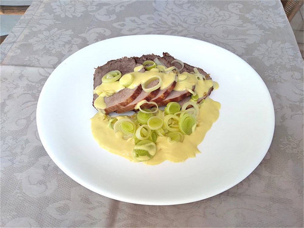 Carne Assada ao Molho Mostarda e Alho Poró 600g-1105457583