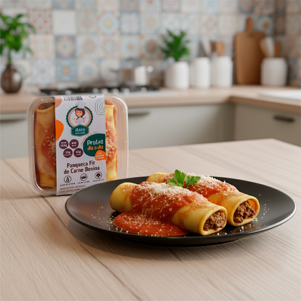 Panqueca Fit de Carne Bovina 350G