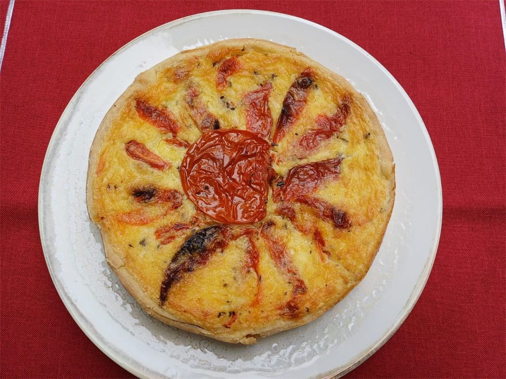 Quiche de Mussarela de Búfala e Tomate Seco 830g