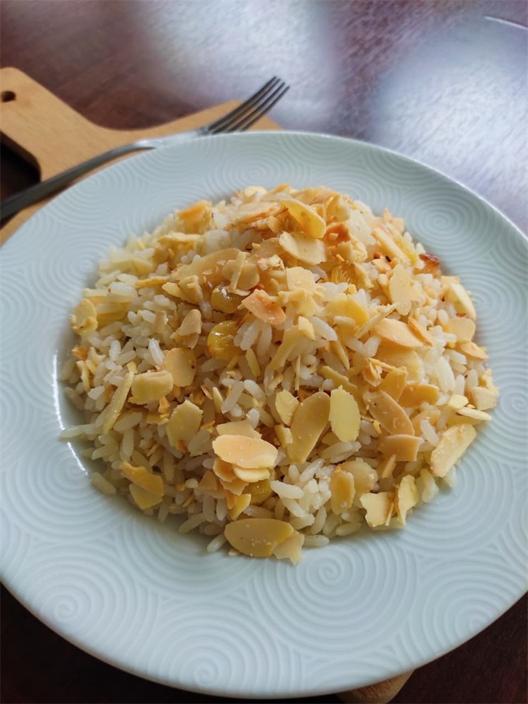 Arroz ao Espumante, Passas e Amêndoas 700g
