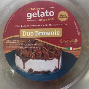 Torta de Gelato Duo Brownie