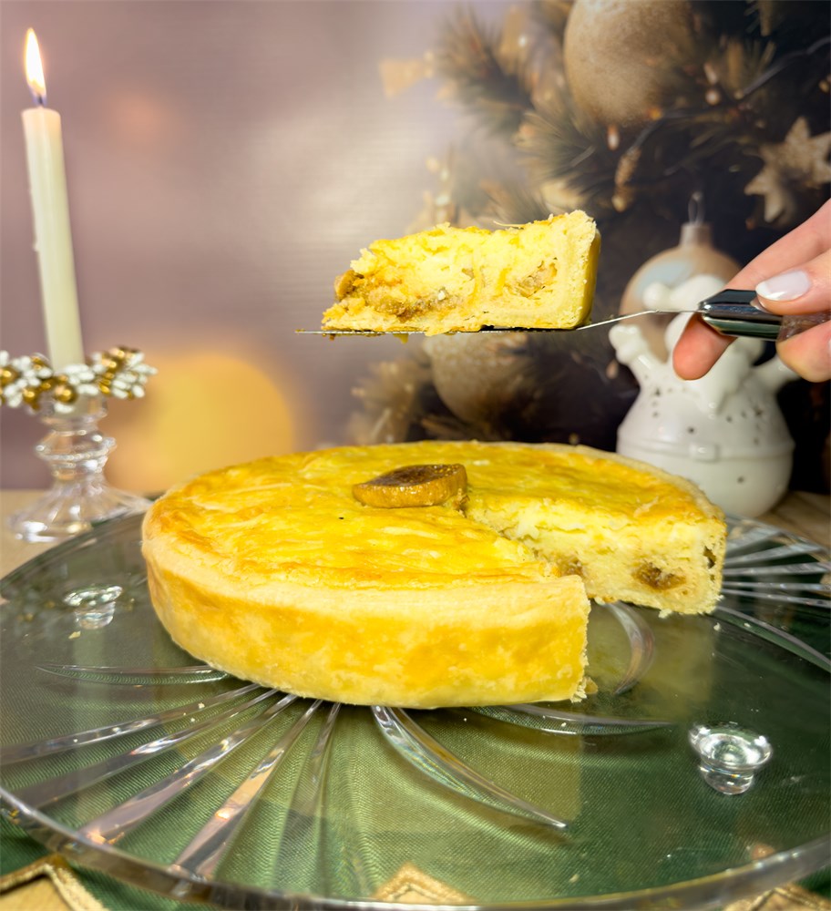 Quiche de Queijo Brie e Figo Turco 830g