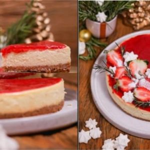 Cheesecake de Natal 800g