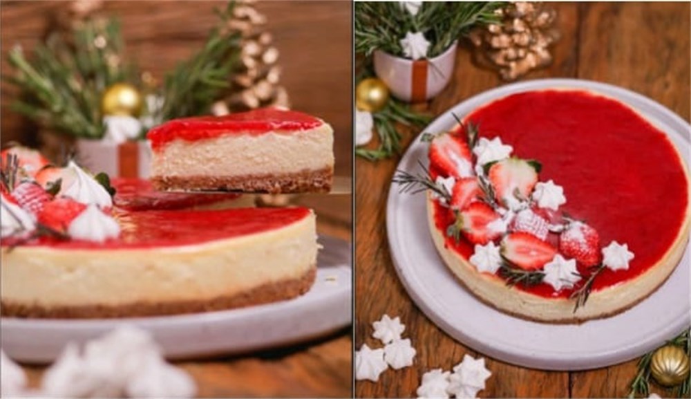 Cheesecake de Natal 800g