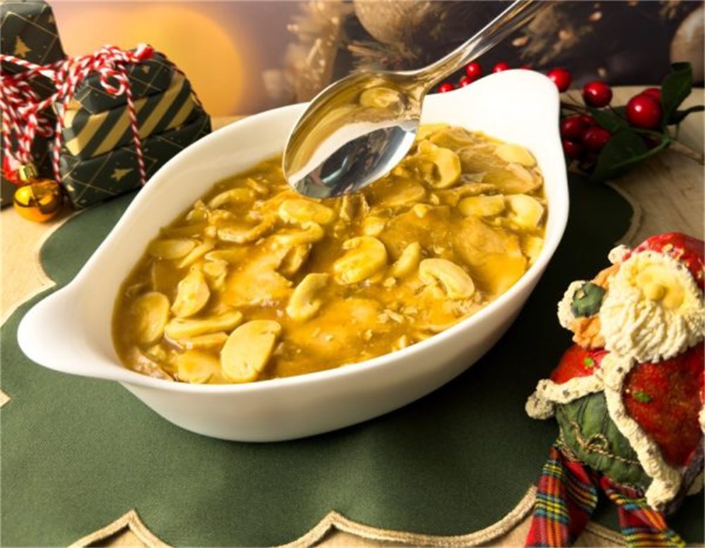 Peito de Peru ao Molho Roti e Champignon 450g